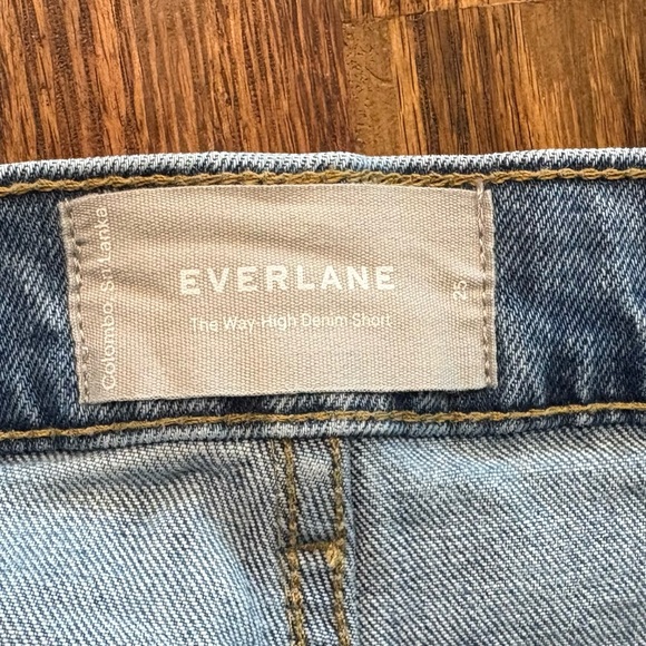 Everlane “The Way-High Denim Short”, Jean shorts, size 25 - Picture 5 of 6